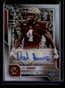 2025 Bowman Chrome University Autographs Refractor Reed Harris RC Auto 117/299