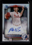 2025 Bowman Chrome Prospect Autographs Refractor Mavis Graves RC Auto 180/499