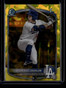 2025 Bowman Chrome Draft Sapphire Yellow Refractor bdc96 Charles Davalan RC /75