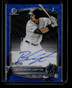 2025 Bowman Chrome Autographs Blue Wave Refractor Brandon Compton RC Auto 16/150