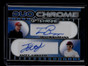 2025 Leaf Optichrome Duochrome Blue d19 LaVaiolette Bazzana Dual Rookie Auto 2/3