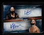 2019 Topps WWE SmackDown Live Autographs Anderson Gallows Dual Auto 21/25