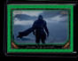 2022 Topps Chrome Star Wars Mandalorian Beskar Green Refractor Enter Hunter /50