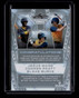 2024 Leaf Trinity Triple Autographs Red Burke Pratt Jesus Made Rookie Auto 4/10