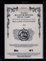 2025 Topps Allen and Ginter Purple Foil Filigree William Fichtner Relic 1/1