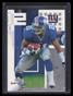 2002 Upper Deck MVP Silver 153 Tiki Barber 24/100