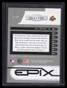 2005 Zenith Epix Red Game 22 Cal Ripken Jr. 64/150