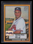 2006 Topps '52 Chrome Gold Refractor 54 Brayan Pena Rookie 7/52