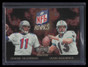 1998 Playoff Momentum NFL Rivals 4 Drew Bledsoe Dan Marino
