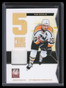 2011-12 Elite Prime Number Jerseys 5 Ron Francis Jersey 494/549