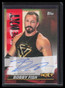 2021 Topps WWE NXT We Are NXT Autographs Red ABF Bobby Fish Auto 13/25
