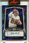 2025 Leaf Metal Sports Heroes Purple Crystals badh2 Dante Hall Auto 6/15