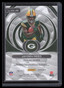 2023 Panini Spectra Aspiring Autographs Green 12 Jayden Reed RC Patch Auto 28/35