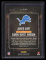 2024 Panini Phoenix Treasured Tandems Red 11 Amon-Ra St. Brown Jared Goff 25/99