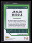 2024 Donruss Optic Fire Refractor 124 Jaylen Waddle