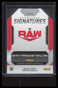 2024 Panini Prizm WWE Champion Signatures Prizms Green Seth Freakin Rollins Auto