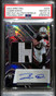 2022 Panini Spectra Psychedelic 233 Zamir White Rookie Patch Auto 2/5 PSA 8 10