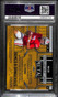 2023 Leaf Metal Armed and Dangerous Purple Mojo CJ Stround RC Auto 2/3 PSA 10