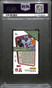 2022 Panini Legacy Under the Lights Amethyst Mini 8 Garrett Wilson RC 6/10 PSA 9