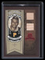 2005 Diamond Kings Heroes Materials Framed Red Roberto Clemente Dual Bat 48/50