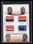 2012-13 Immaculate Collection Prime Ibaka Jackson Martin Durant Quad Patch 9/10