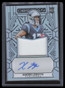 2024 Panini Obsidian Jumbo Autographs Silver Xavier Legette RC Jersey Auto 15/99