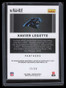 2024 Panini Obsidian Jumbo Autographs Silver Xavier Legette RC Jersey Auto 15/99