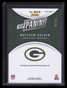 2025 Panini National Convention VIP Autographs rc13 Matthew Golden RC Auto 7/31