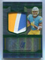 2023 Panini Plates and Patches Autographs 8 Quentin Johnston RC Patch Auto 8/10