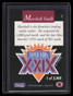 1995 Playoff Super Bowl XXIX Card Show 1 Marshall Faulk /3000 156148