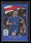 2024 Topps Chrome UEFA Euro '60 Chrome Blue Refractor tc18 Declan Rice 49/75