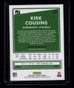 2020 Donruss Press Proof Gold 158a Kirk Cousins 17/50