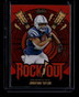 2024 Absolute Rock Out Spectrum Orange 10 Jonathan Taylor 62/75