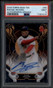 2019 Topps High Tek Autographs Orange HTARD Rafael Devers Auto 16/25 PSA 9 MINT