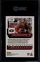2022 Donruss Optic Silver Circles Refractor 153 Christian McCaffrey /125 SGC 9.5