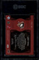 2009-10 Artifacts Treasured Swatches Red Sidney Crosby Dual Jersey 1/5 SGC 5 EX