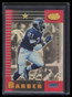 1999 Leaf Certified Mirror Red 64 Tiki Barber