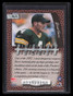 1999 Leaf Rookies and Stars Statistical Standouts ss9 Brett Favre 731/1250