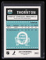 2010-11 O-Pee-Chee Retro Black Rainbow 291 Joe Thornton 18/100