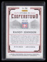 2015 Panini Cooperstown Etched in Cooperstown Holo Silver 56 Randy Johnson 4/25