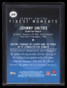 2006 Finest Johnny Unitas Finest Moments Black Refractor ju6 Johnny Unitas 69/99