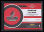 2017-18 Donruss Optic Fast Break Signatures 7 Damian Lillard Auto