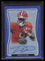 2021 Leaf Metal Draft Flashback Portraits Blue Travis Etienne Rookie Auto 4/35