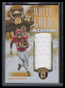 2023 Panini Gold Standard White Gold Materials 17 Isiah Pacheco Jersey 134/299