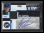 2004 Press Pass Trackside Pit Stoppers Autographs Ryan Newman Pit Sign Auto 9/12