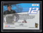 2003 VIP Tradin' Paint Car Autographs RN Ryan Newman Sheet Metal Auto 5/12