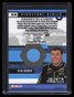 2005 Press Pass Optima Thunder Bolts Autographs Ryan Newman Lugnut Auto 5/12
