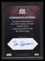 2021 Topps Chrome Star Wars Galaxy Sketch Dan Gorman Sketch 1/1 Luke Skywalker