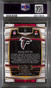 2021 Select Prizm Gold Disco Refractor 46 Kyle Pitts Rookie 5/10 Concourse PSA 9