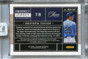 2024 Panini Three and Two Autographs 72 Brayden Taylor Rookie Jersey Auto 17/49